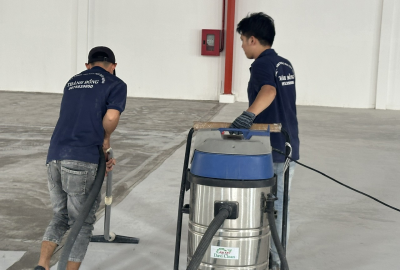 Thi công sơn mặt sàn nhà xưởng tại Bình Dương nhân dịp đầu năm mới Ất Tỵ 2025